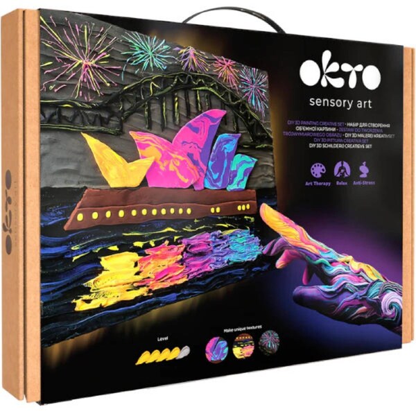 Okto Sensory Art 3D Creative Set Sydney Opera House