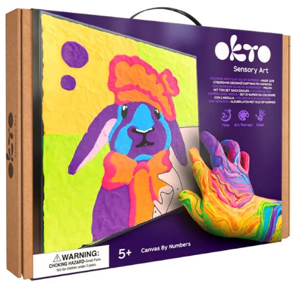 Okto Paint by Numbers with Clay Bunny