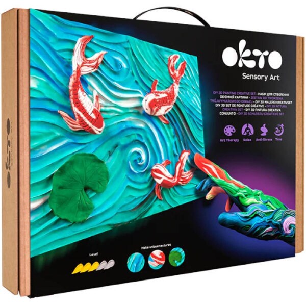 Okto Sensory Art Creative Set Koi Carps