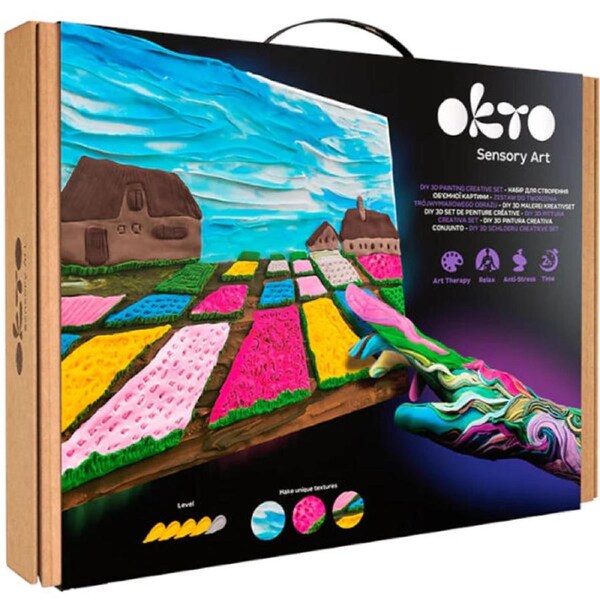 Okto Sensory Art Creative Set Flower Beds in Holland