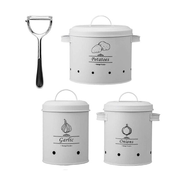 Kitchen Canister with Lids Jars Pots Bin for Countertop Coffee Milk