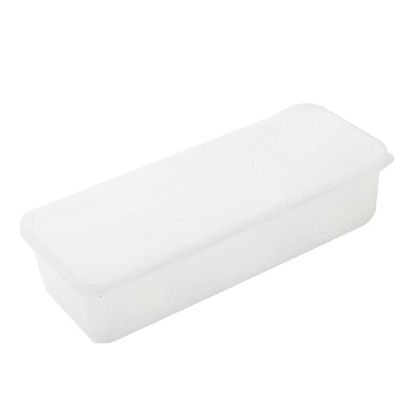 Food Storage Container with Sealed Lid Drainer 3 Compartments Divided Refrigerator Fridge Organizer for Onion Ginger Scallion