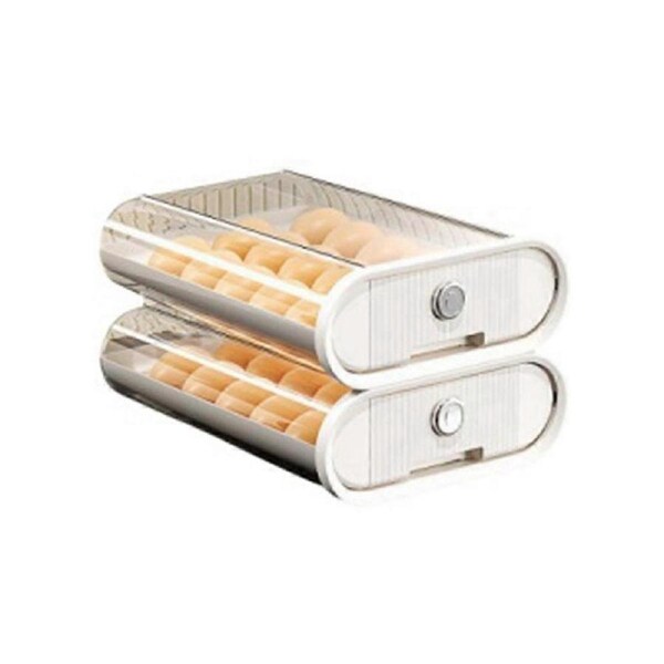 Egg Storage Box Odor-Proof Egg Rack Stackable Egg Rack Organize C