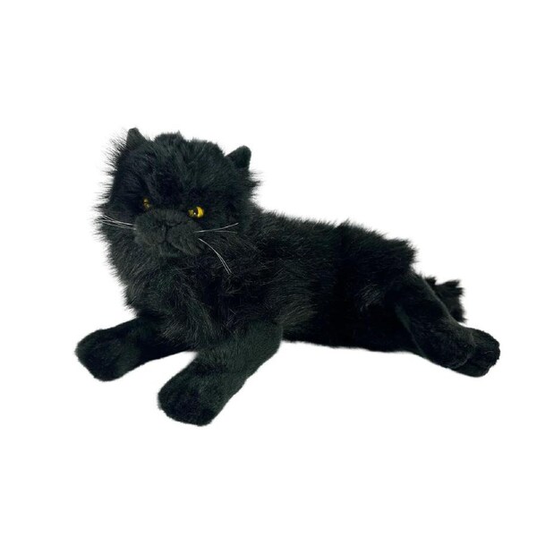 Bocchetta Plush Toys 38cm Black Cat Onyx (lying), 7603