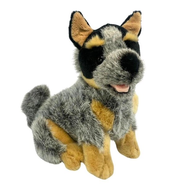 Bocchetta Plush Toys 22cm Cattle Dog Bluey (sitting), 6490