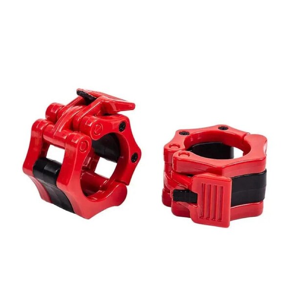 25mm Barbell Lock Collars – Red