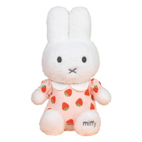 Miffy Plush - Strawberry Dress 25cm