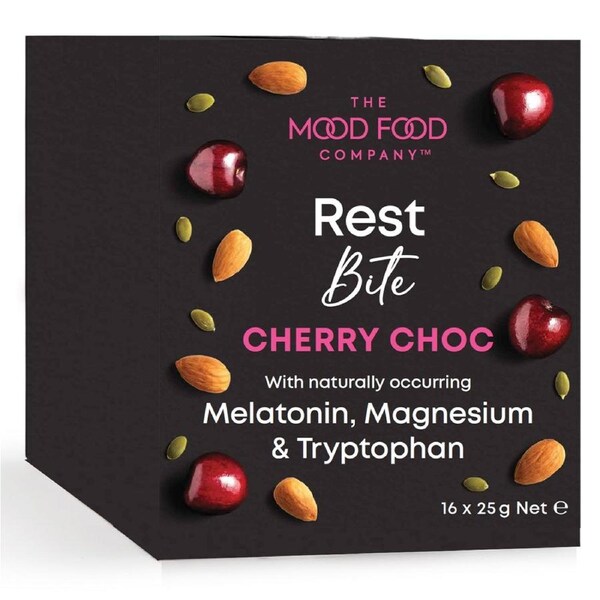 The Mood Food Company Restful Cherry Chocolate Bars 16 x 25g