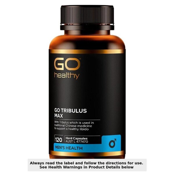 Go Healthy GO Tribulus Max 120 Hard Capsules