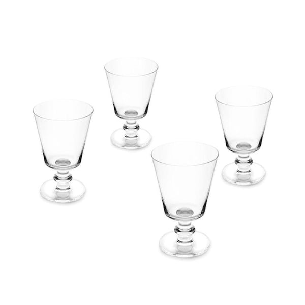 4pc Jamie Oliver Big Love Winning Classic Glass Wine Set 270ml Clear
