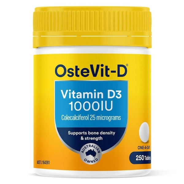 OsteVit-D Vitamin D3 1000IU 250 Tablets
