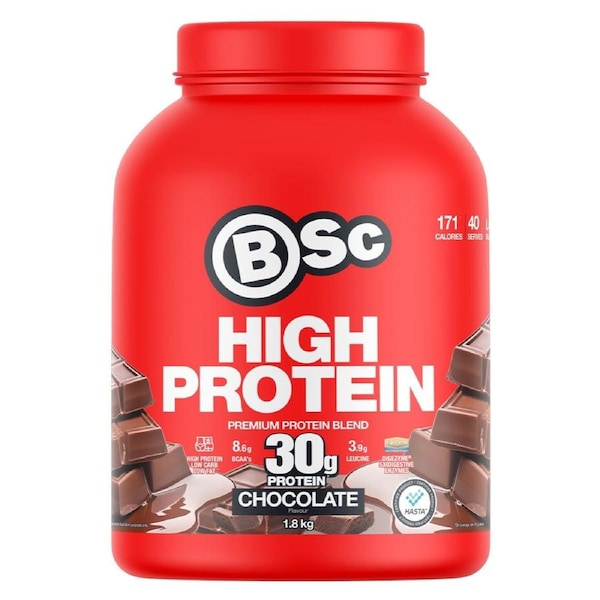 BSc High Protein Powder Chocolate - 1.8kg