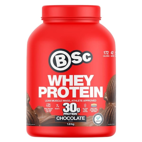 BSc Whey Protein Powder Chocolate - 1.8kg