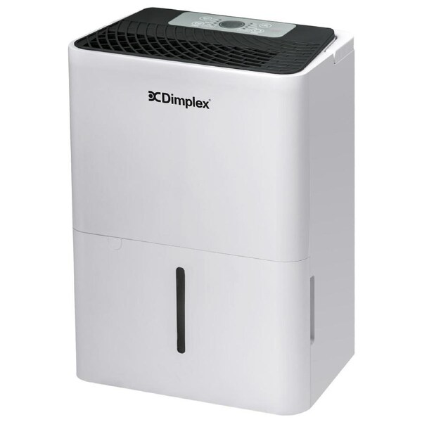 Dimplex Portable 12L Dehumidifier in Black and White