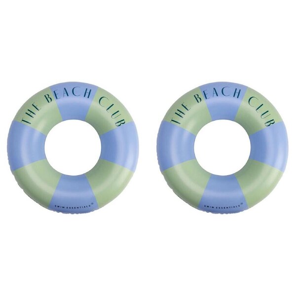 2PK Swim Essentials Kids Inflatable Swimming Ring Floater 90cm The Beach Club