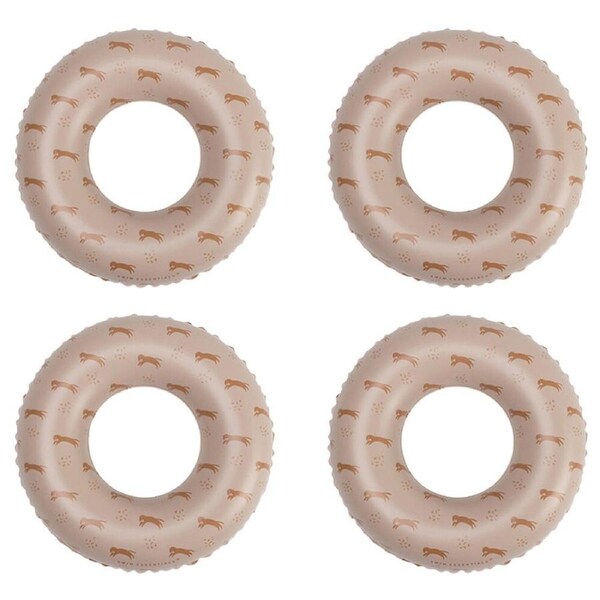 4PK Swim Essentials Kids Inflatable Swimming Ring Pool Floater 55cm Roamer