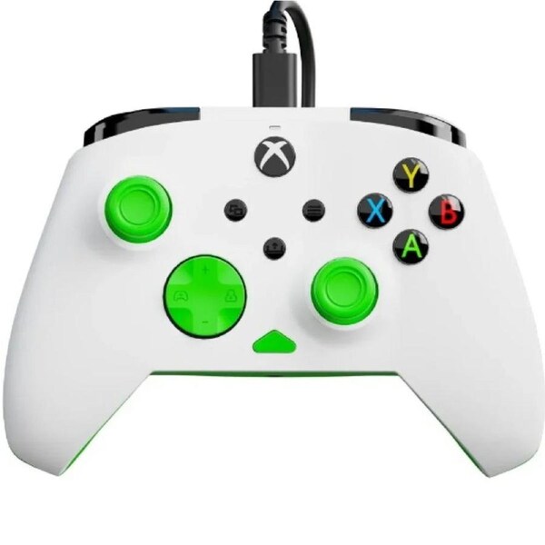 Turtle Beach Rematch Core Wired Controller Gaming for Xbox White & Green