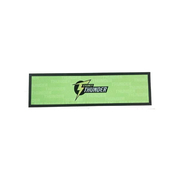 BBL Bar Runner - Sydney Thunder - Big Bash League - Bar Mat - Rubber Backed