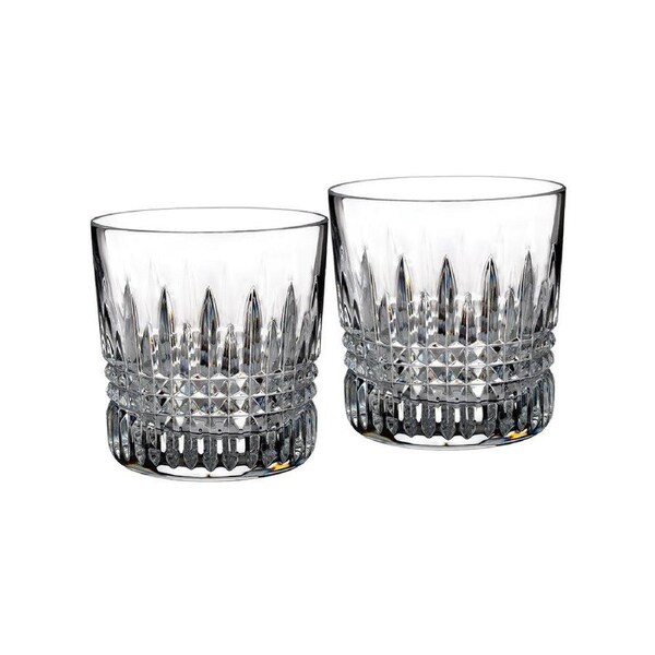 Waterford Crystal Lismore Diamond DOF Tumbler Pair 265ml Set of 2