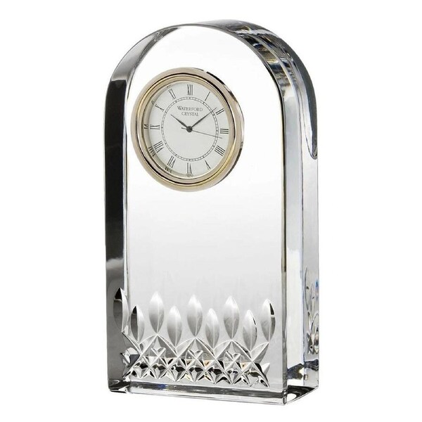 Waterford Giftology Lismore Essence Crystal Clock 14cm