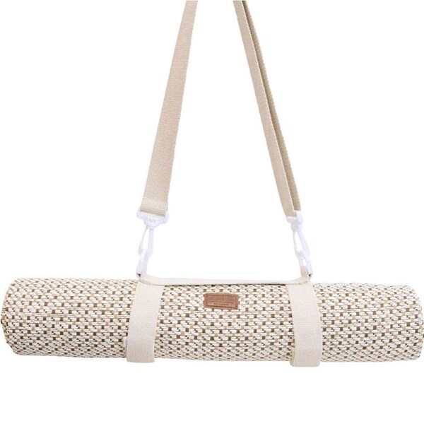 LVD Milo Waterproof Outdoor Rolled Picnic Carry Mat 150x150cm Neutral