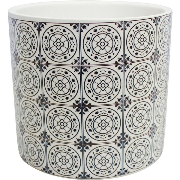 LVD Ceramic Outdoor Decorative Planter Pot Arete 13x12cm Multicoloured