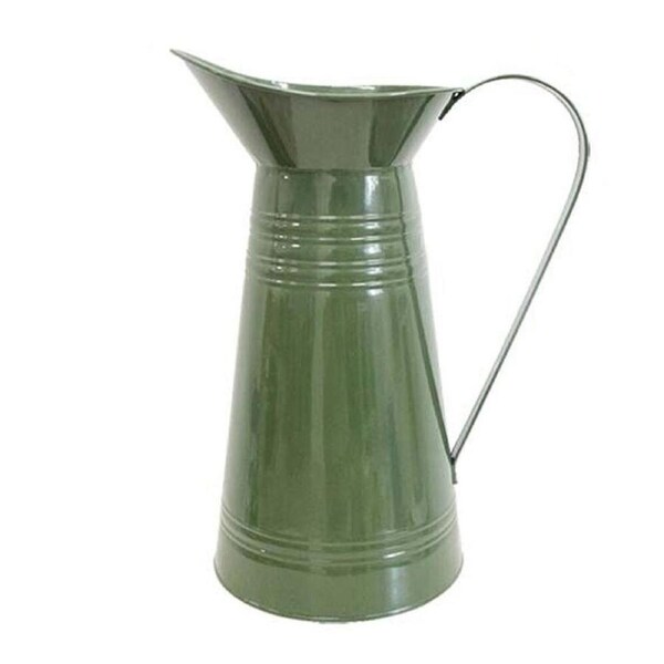 LVD Metal Water Pitcher Jug Decorative Kitchen Vase 17x38.5cm Assorted