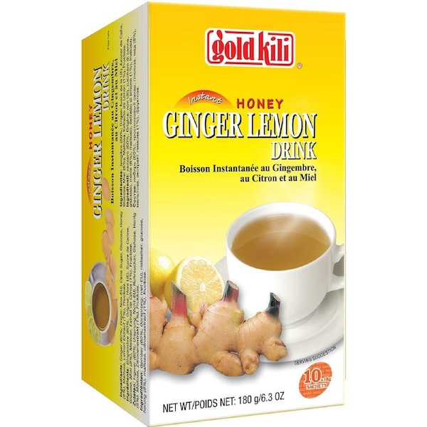 Gold Kili Instant Ginger Lemon Drink 10 sachets x 18g