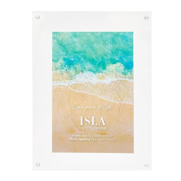 Cooper & Co. Isla 20x15cm Acrylic Photo Frame