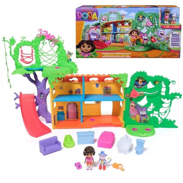 Dora the Explorer Explore and Play Rainforest Casita Playset