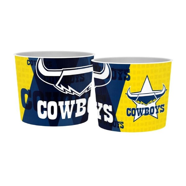 North QLD Queensland Cowboys NRL Rugby Lenticular Snack Bowl