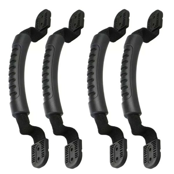 4pcs Canoe Kayak Boat Side Mount Carry Handle Fitting Webbing