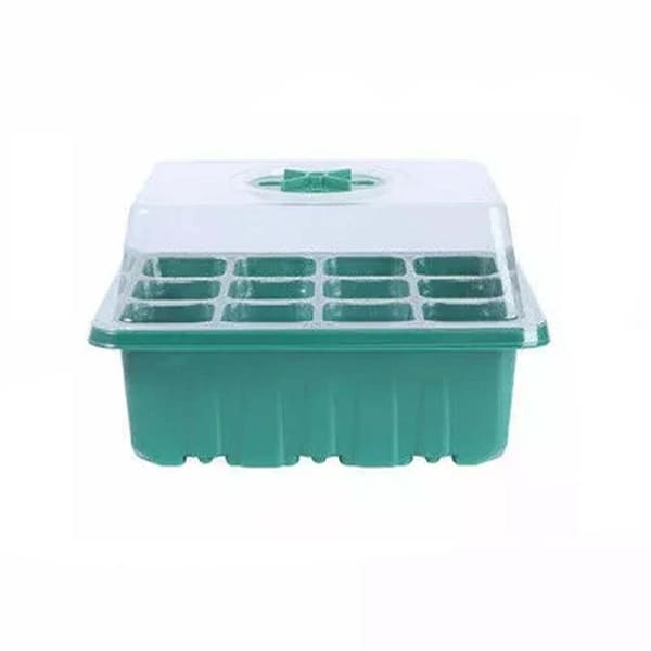 10pcs Plant Seed Starter Tray Box Grow Box Nursery 12 Holes