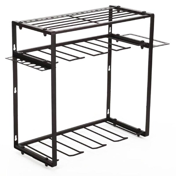 Wall Mount Drill Holders Power Tool Storage Organizer Cordless Tool Rack