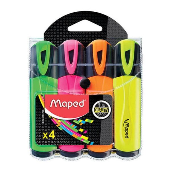Maped Fluo Peps Highlighter Wlt4