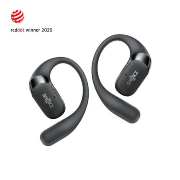 Shokz OpenFit 2+ Open-Ear True Wireless Earbuds - Black