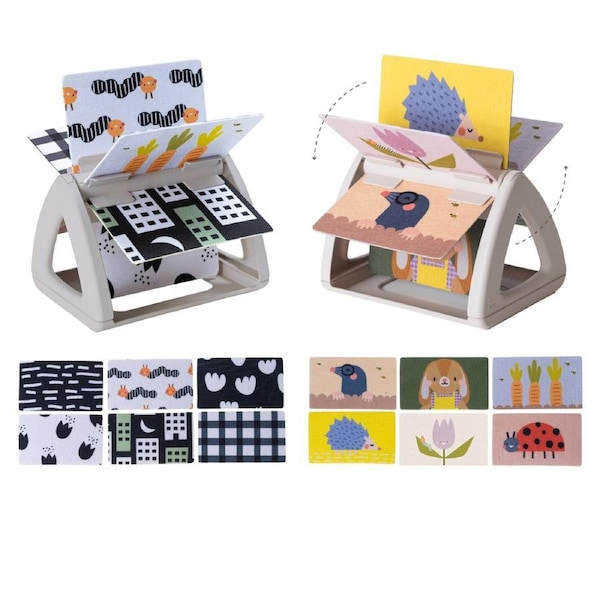 Taf Toys Tummy-time spinning book - 0M+