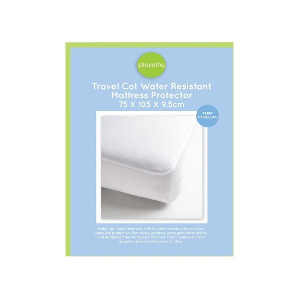 Playette Terry Towelling Mattress Protector