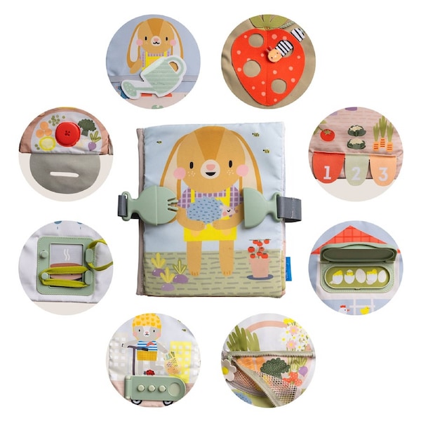 Taf Toys Quiet Busy Book 18m +