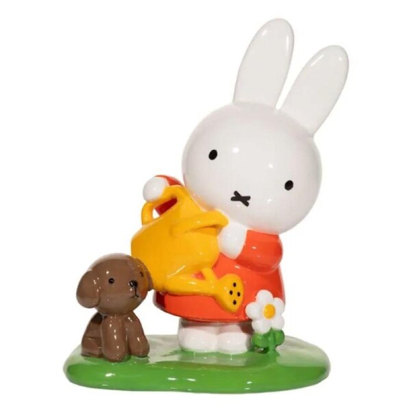 Miffy Figurine - Gardening with Snuffy