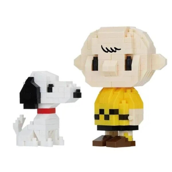 Nanoblock Peanuts - Charlie Brown with Snoopy