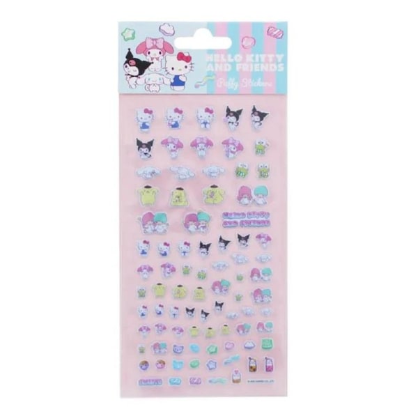 Hello Kitty and Friends Sweets - Puffy Sticker Sheet