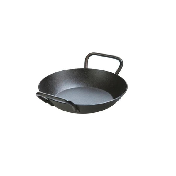 Lodge 8 Inch Seasoned Carbon Steel Dual Handle Pan