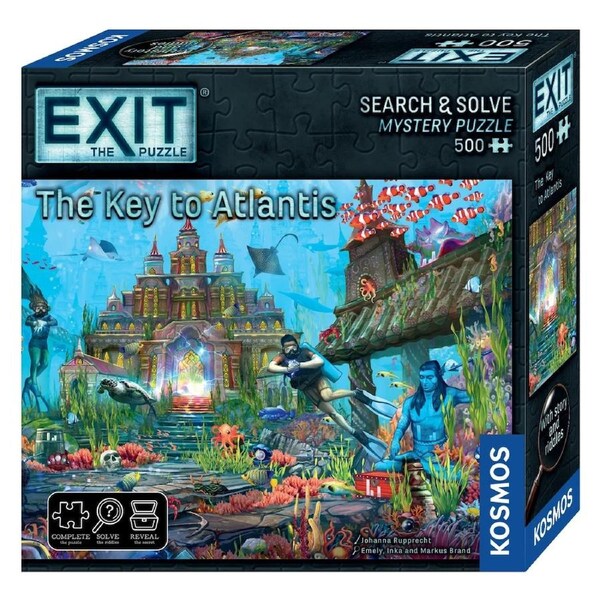 Exit the Game The Key to Atlantis Jigsaw Puzzle Game