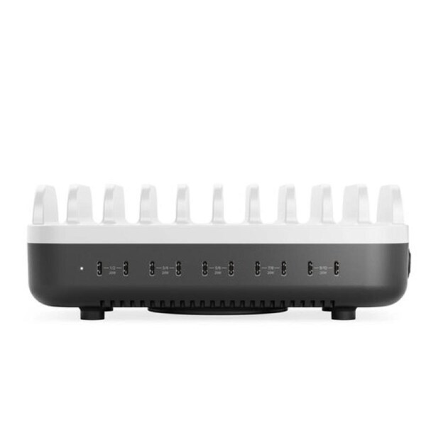 Powerfin 10 Port USB-C Desktop Charging Station - 100W