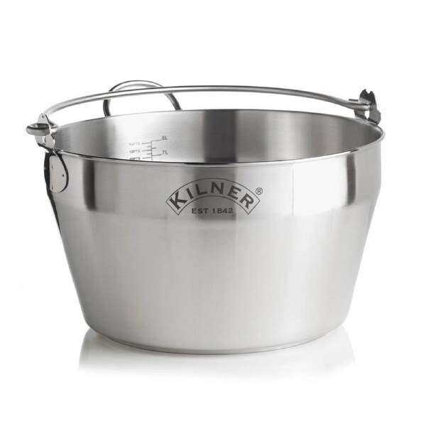 Kilner Preserving Jam Pan 8L / 34cm - Stainless Steel