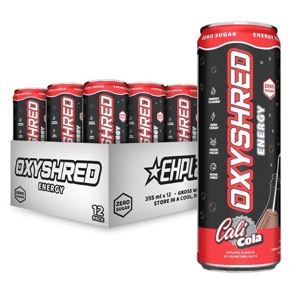 Oxyshred Ultra Energy RTD (12 Pack) Cali Cola