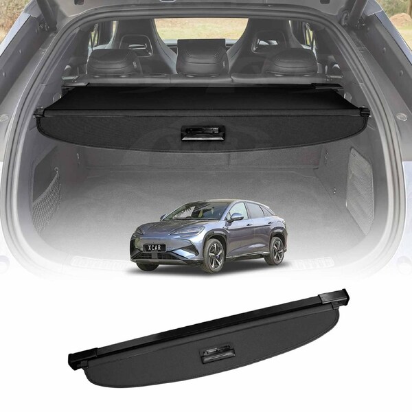 Retractable Cargo Cover for BYD SEALION 7 SEALION7 2025-Onwards Rear Rack Partition Shelter Canvas Trunk Luggage Security Shield Shade