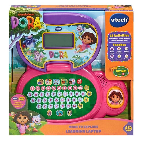 VTech Dora More to Explore Learning Laptop