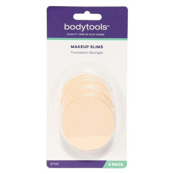 Bodytools Makeup Slims Foundation Sponges 4 Pack